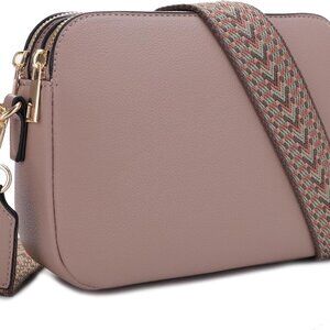 Crossbody Bag for Women Small Crossbody Camera Purses with Adjustable Webbing Sh